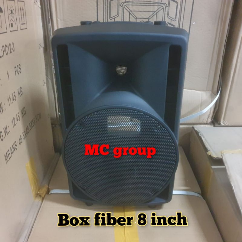 box speaker fiber plastik 8 inch dbtechnologi import/box kosong 8inch