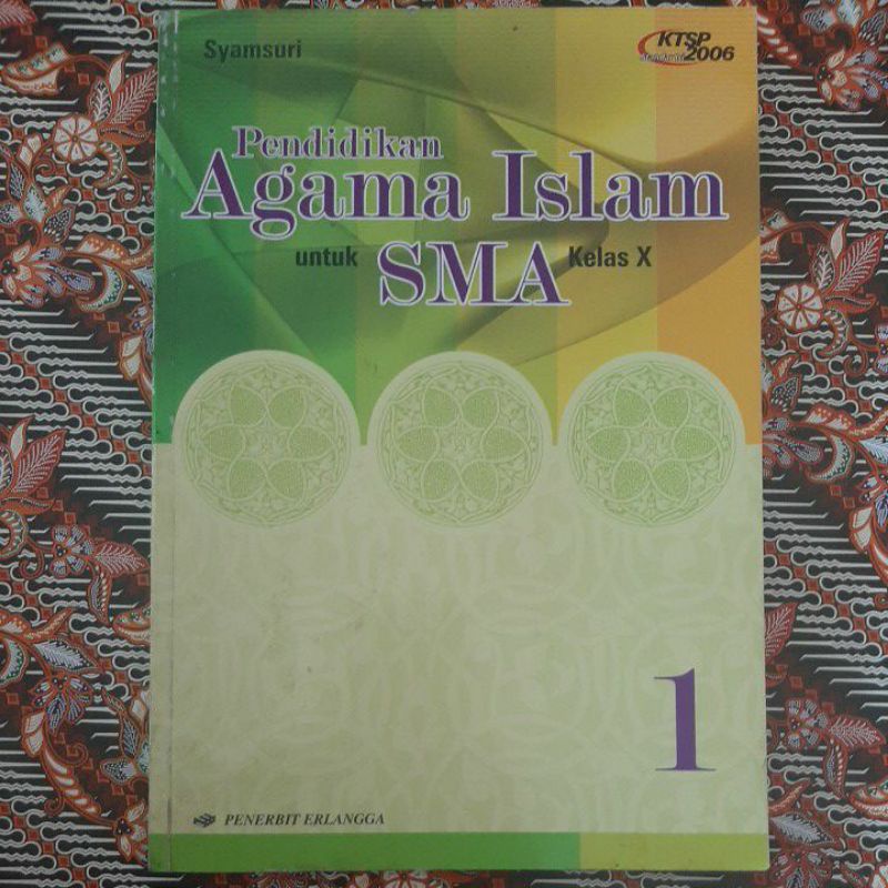 Pendidikan Agama Islam SMA kelas X Erlangga