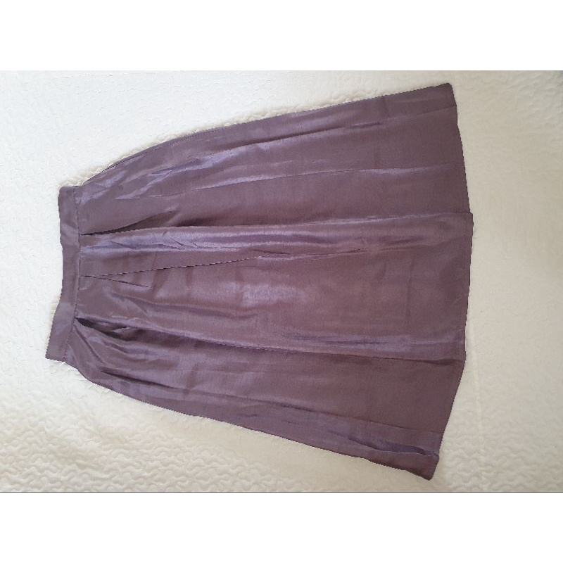 Rok wanita Abu" size XL preloved