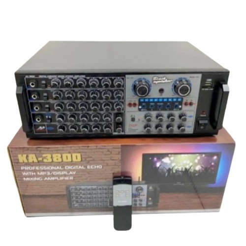 AMPLIFIER BLACK SPIDER KA 3800 AMPLIFIER BLACKSPIDER KA 3800 USB BT