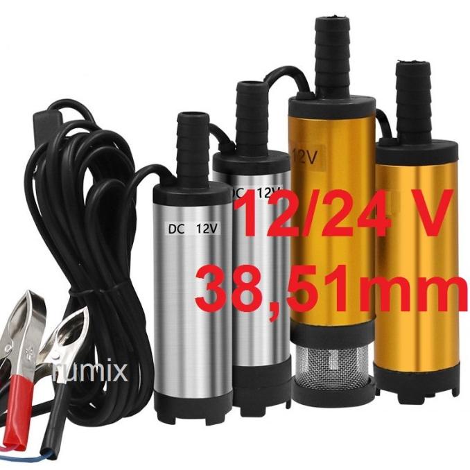 Pompa air celup mini Kecil Portable 12v Diesel Pump Mini Air Minyak