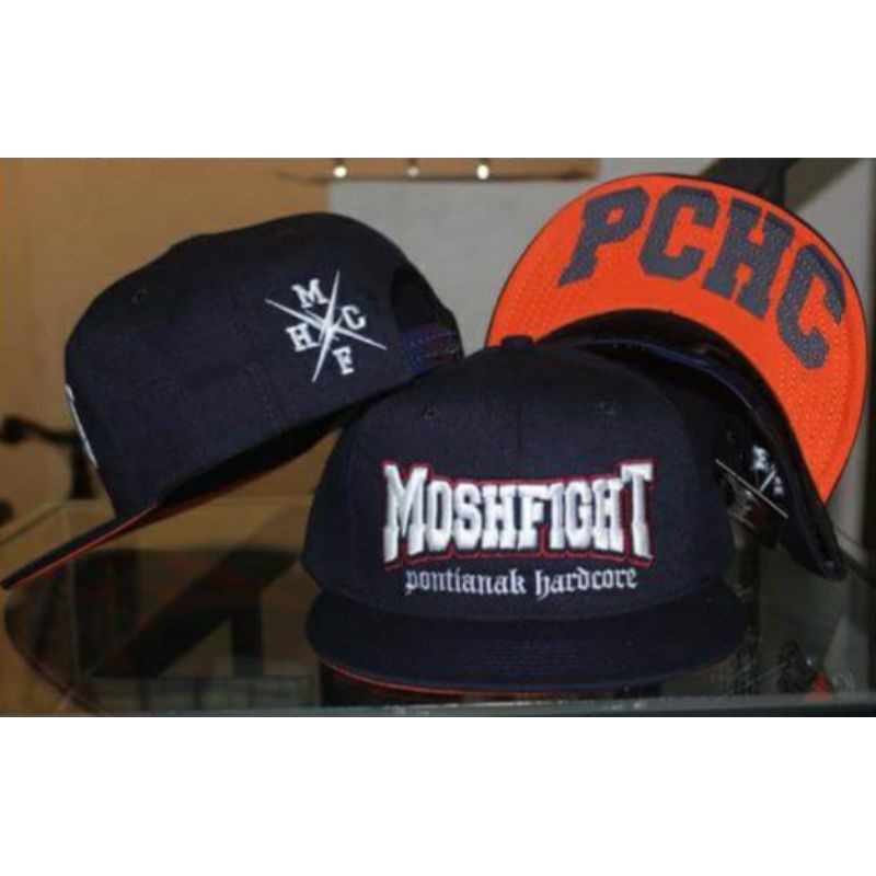 TOPI SNAPBACK BAND MOSHFIGHT ORI HADEATH