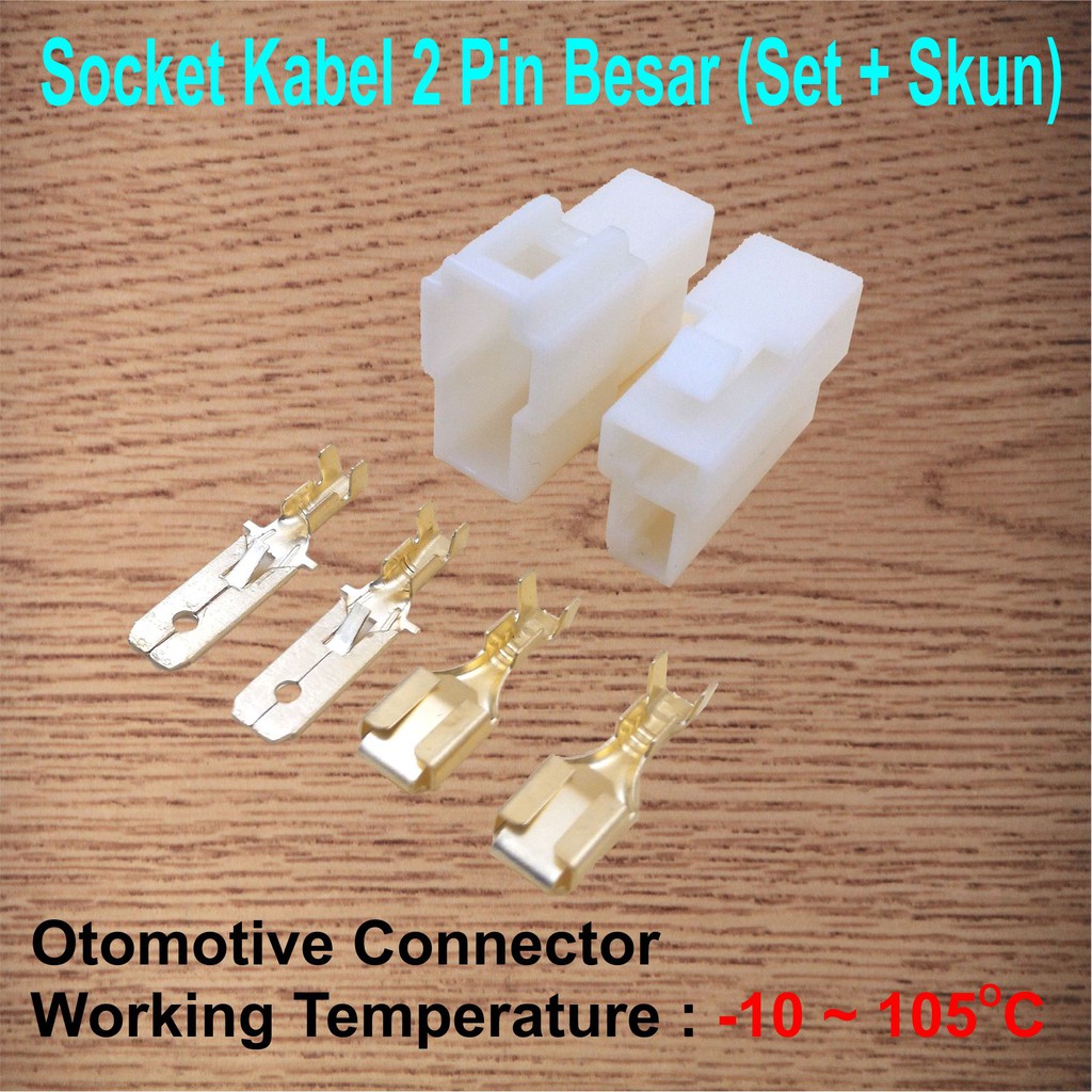 Soket Mobil Motor Soket Otomotif Automotive Connector 2P 3P 4P 6P 9P