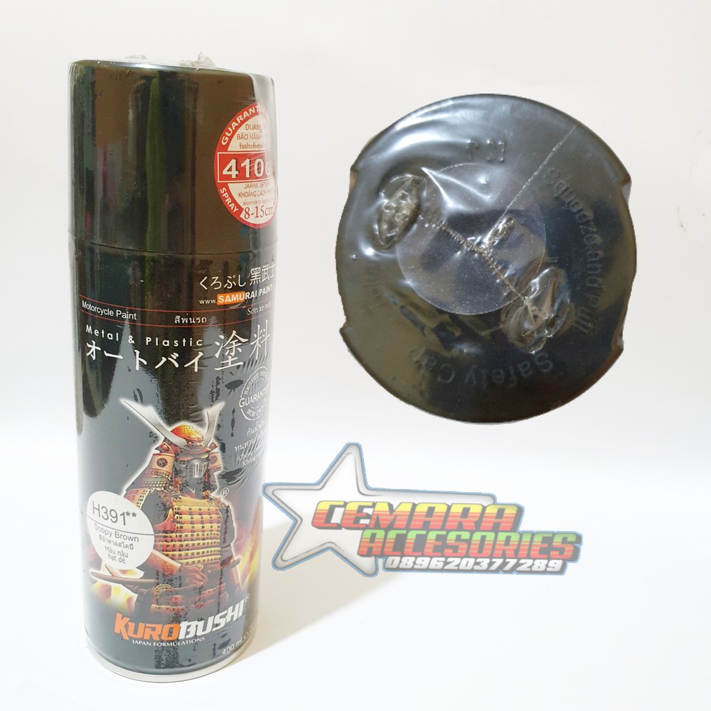 

Pilox Cat Samurai Paint H391 Scopy Brown 400 ml - Cat Semprot