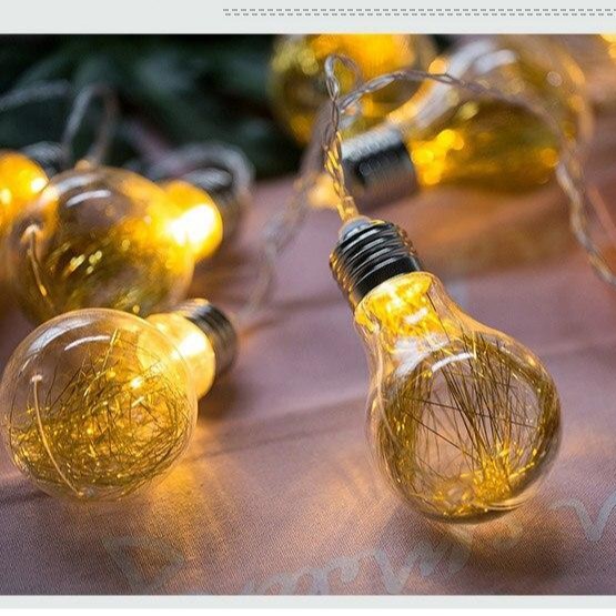 10pcs Lampu Hias Gantung Lampu Tidur Tumblr Bulb 10pcs Lampu Hias Gantung Lampu Tidur Tumblr Bulb