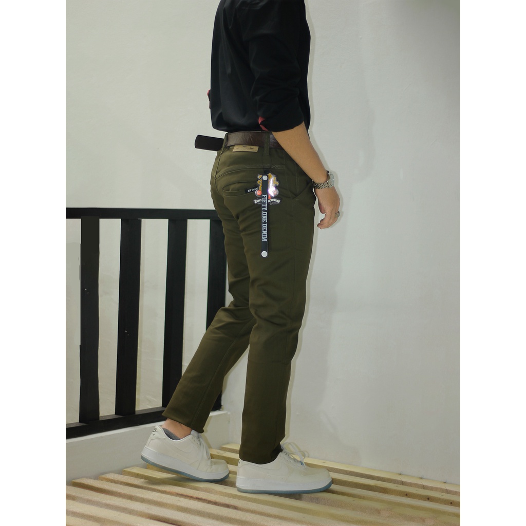 TERLARIS CELANA CHINO PREMIUM MALMO ( REAL PICT ) CHINOS KERJA KANTORAN HARIAN CHINO PANJANG PRIA SLIM FIT STRETCH