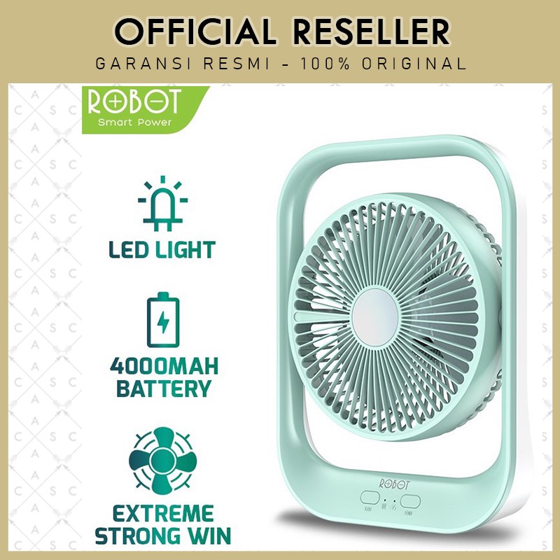 Robot RT-BF13 Portable Dekstop Fan 7 7&quot; Inch / Lampu dan Kipas Angin Meja