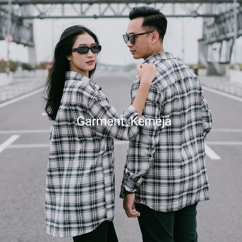 KEMEJA FLANEL WANITA DISTRO KEMEJA SHIRT LENGAN PANJANG ATASAN WANITA KEMEJA TARTAN KEMEJA BLOUSE WANITA KEMEJA KOTAK-KOTAK KEMEJA OVER SIZE KEMEJA JUMBO CASUAL KEMEJA UNISEX TERLARIS REKOMENDASI KEMEJA FLANEL KEMEJA KOREA KEMEJA BALON WANITA BIG SIZE-5