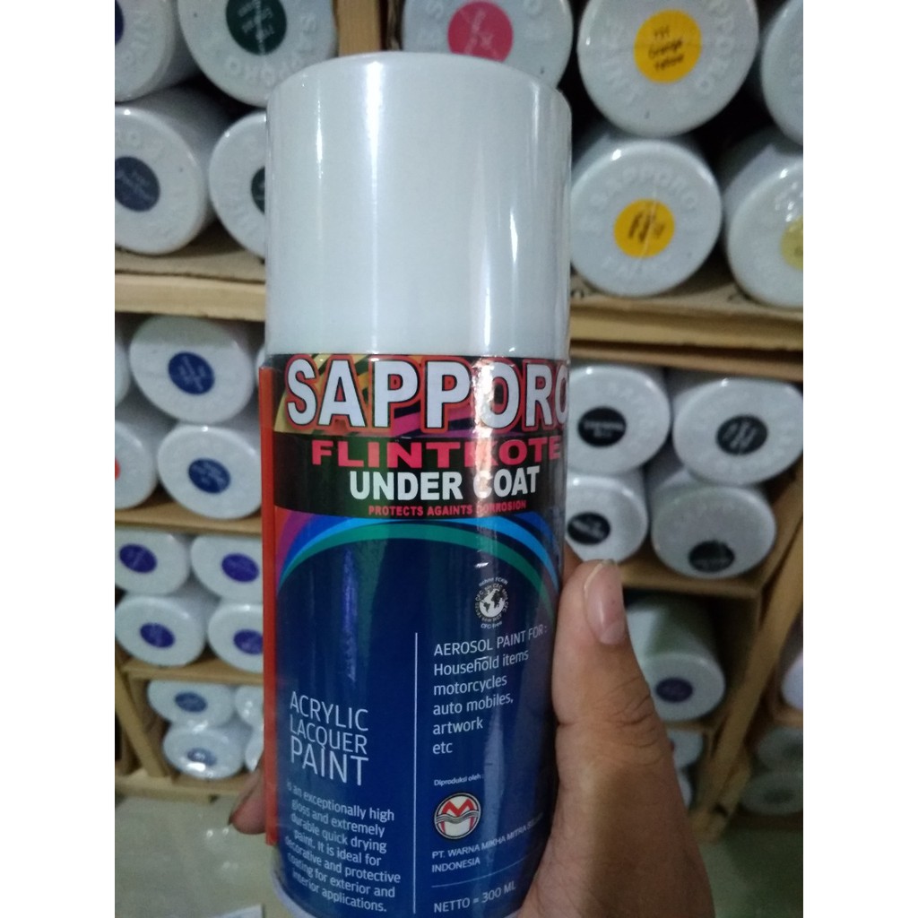 Sapporo Cat Spray Undercoat Anti Karat 300 ml Cat Semprot Sapporo