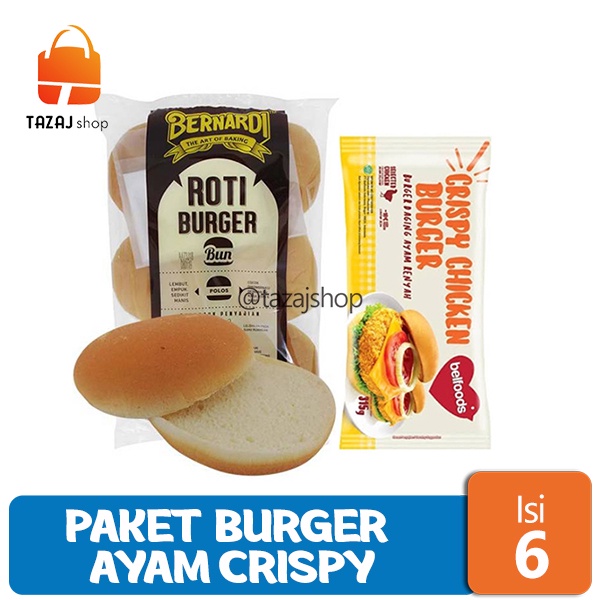 

Paket Burger Ayam Crispy