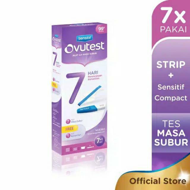 Ovutest Sevendays Ovutest Seven Days Plan Free 1 Pac Sensitif Compact Alat Tes Kesuburan Ovutest 7 Days