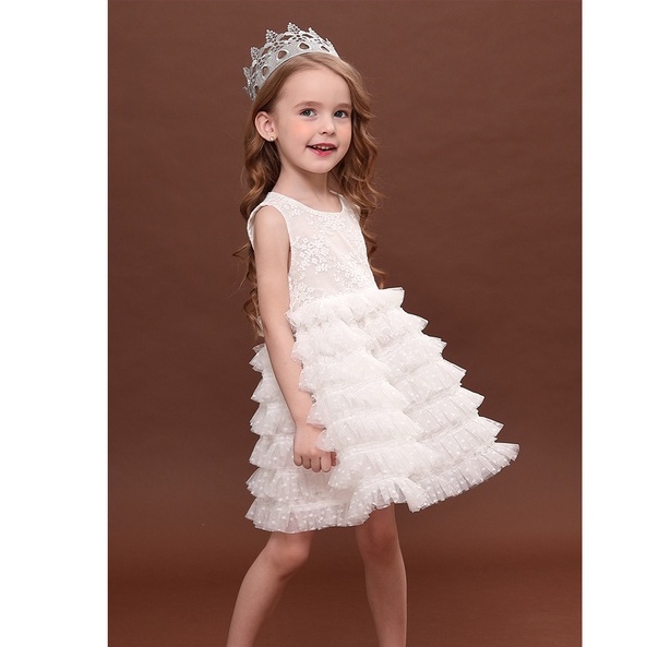 DR46-Dress Anak Pesta Fluffy Mermaid