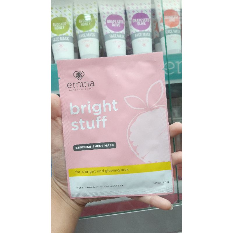 Emina Bright Stuff Paket Lengkap