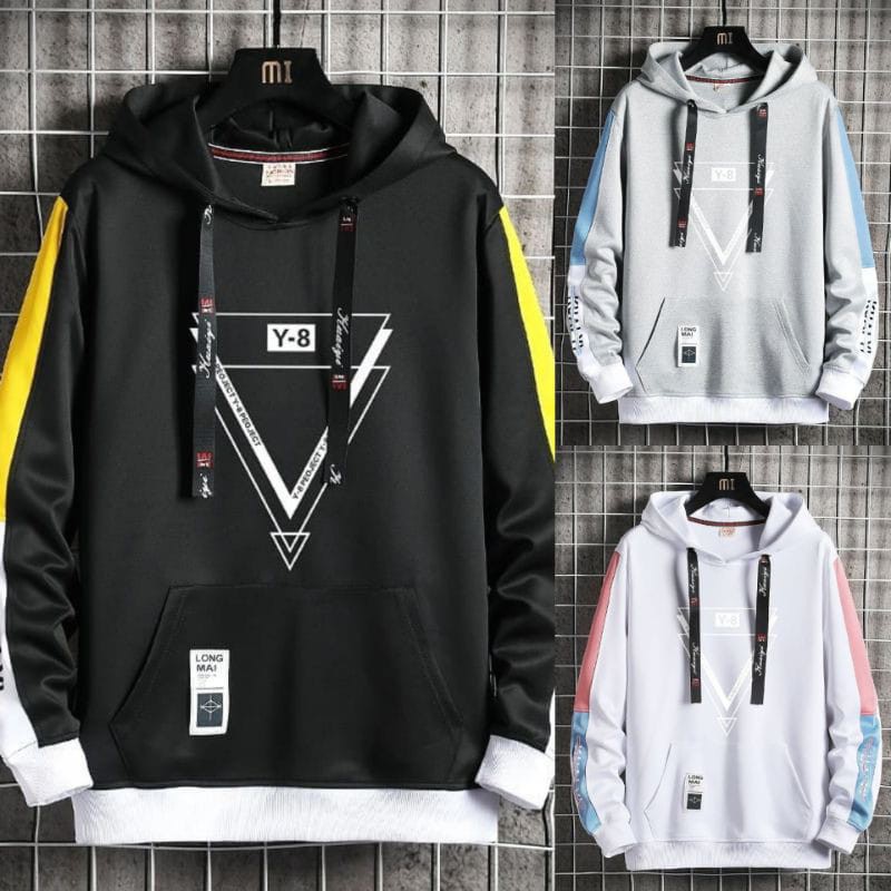 jaket sweater hoodie cowok Y-8