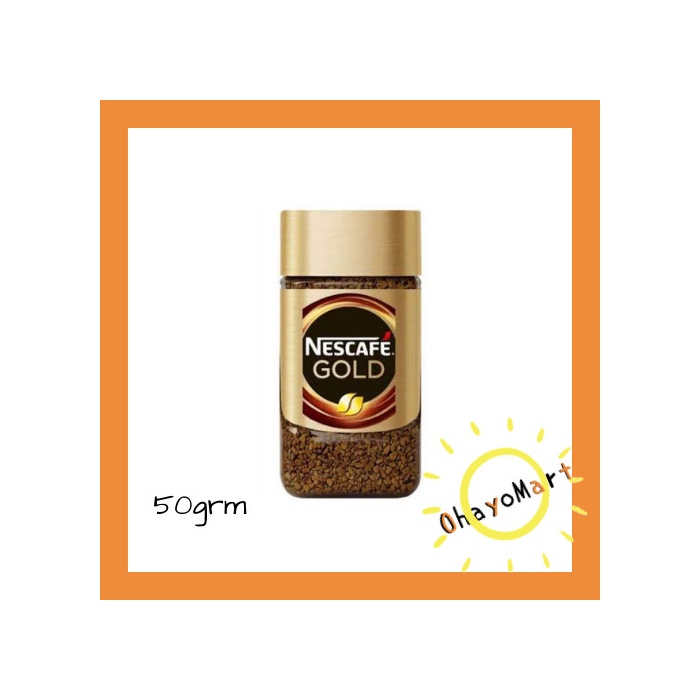Nescafe Gold blend 50g/ Nescafe rich and smooth / Black coffee 50g 25c