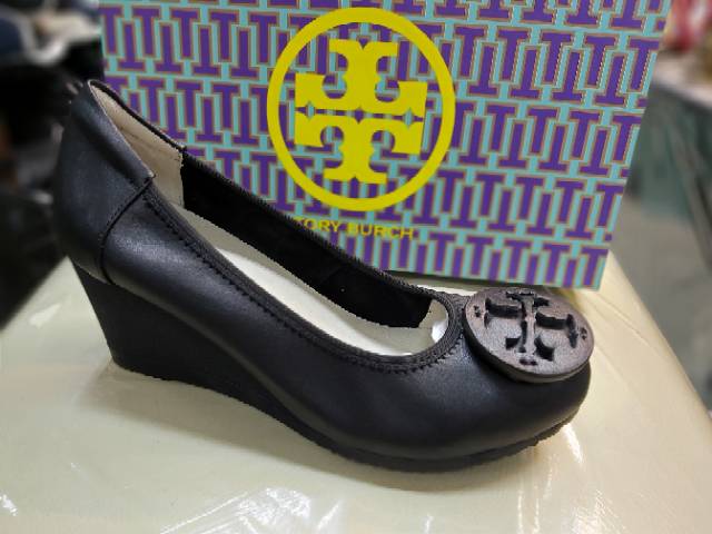 Tory burch wedges 7cm / sepatu wanita tory wedges