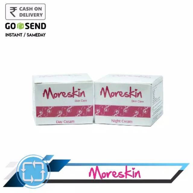 TERMURAH MORESKIN DAY AND NIGHT CREAM ORIGINAL NASA - KRIM PAGI DAN MALAM