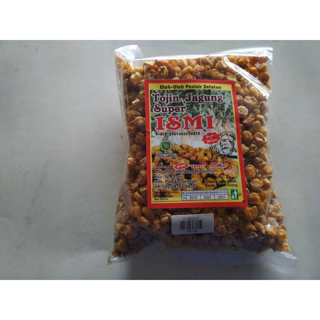 

Tojin Jagung Super Ismi - Asli Padang
