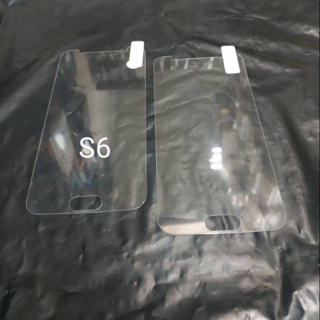 Tempered glass Samsung S6 G920 , S7 G930 anti gores kaca bening transparan screen guard pelindung layar