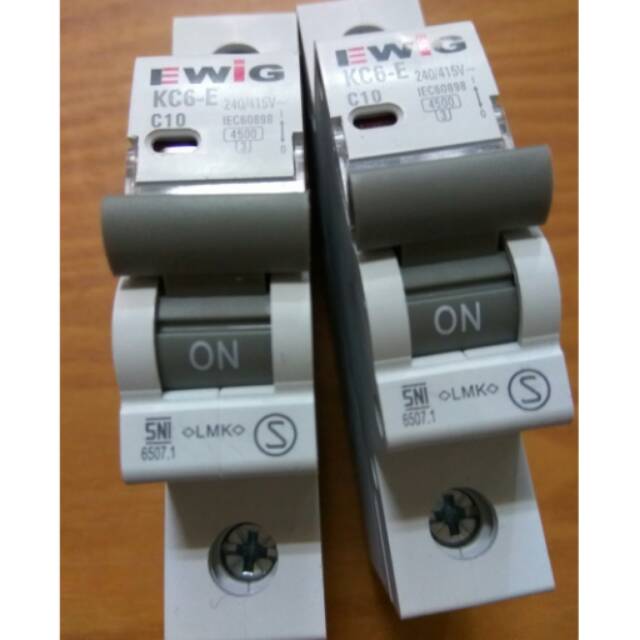 MCB 1Phase 10A Ewig