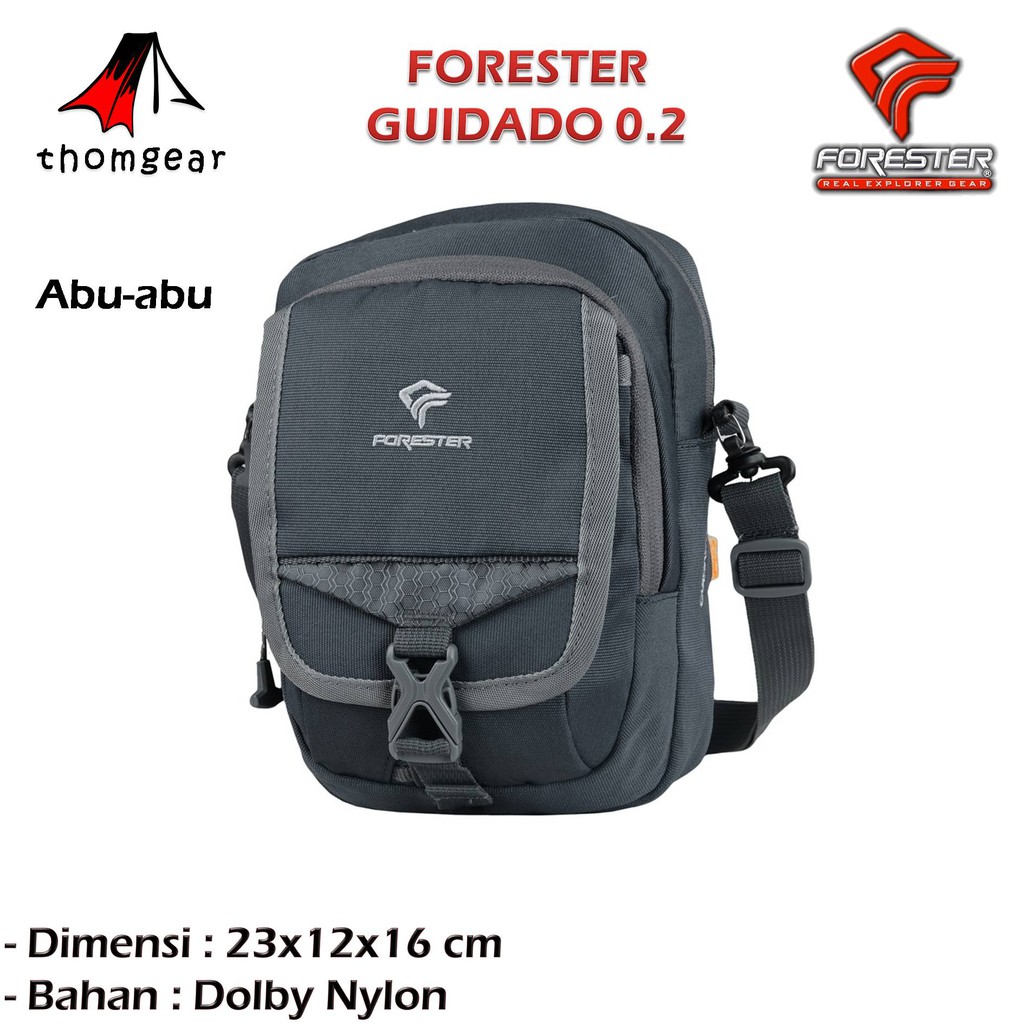 Thomgear Forester 30284 Tas Slempang Travel Pouch Guidado 0.2 + Cb Original