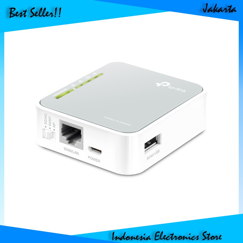 Wifi Support USB Modem 3G 4G LTE TP LINK MR3020 Router Bergaransi IES