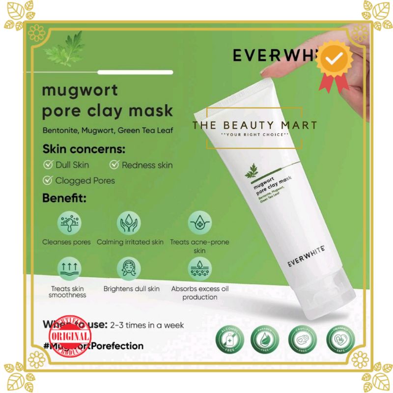 Everwhite Mugwort Pore Clay Mask