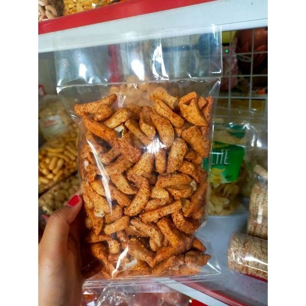 

Basreng Super Pedas Keripik Baso makanan Ringan 250gr Griya Snack