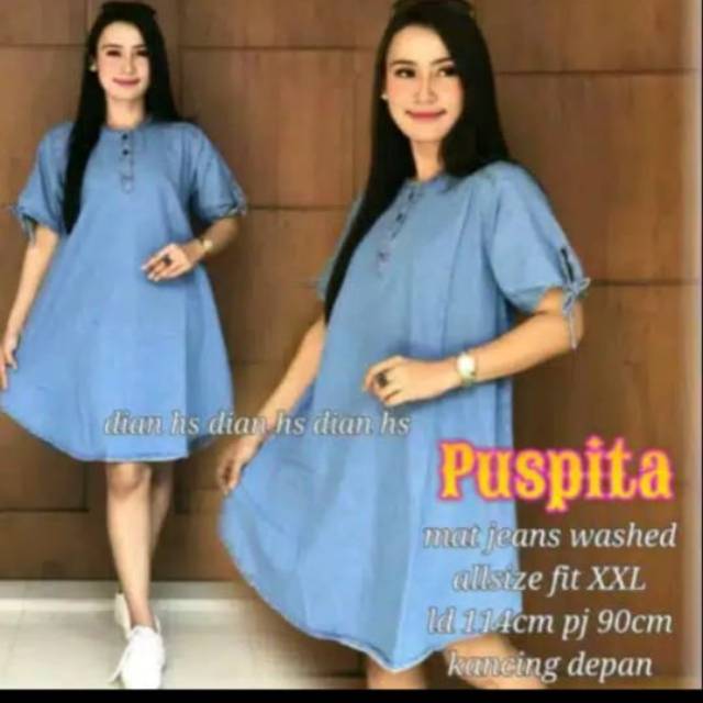 Puspita Dress Jeans
