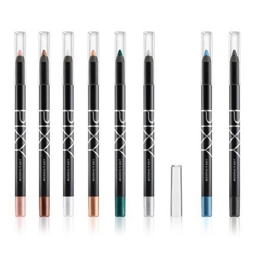 Ningrum Kecantikan Mata PIXY Line &amp; Shadow Pensil Eyeliner 100% Original Pixy - 8021