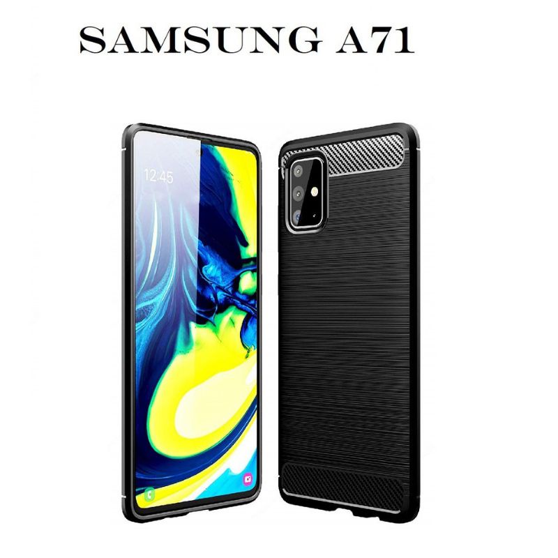 Softcase Ipaky Samsung A21/A31/A51/A71 Carbon fiber ipaky ultimatte
