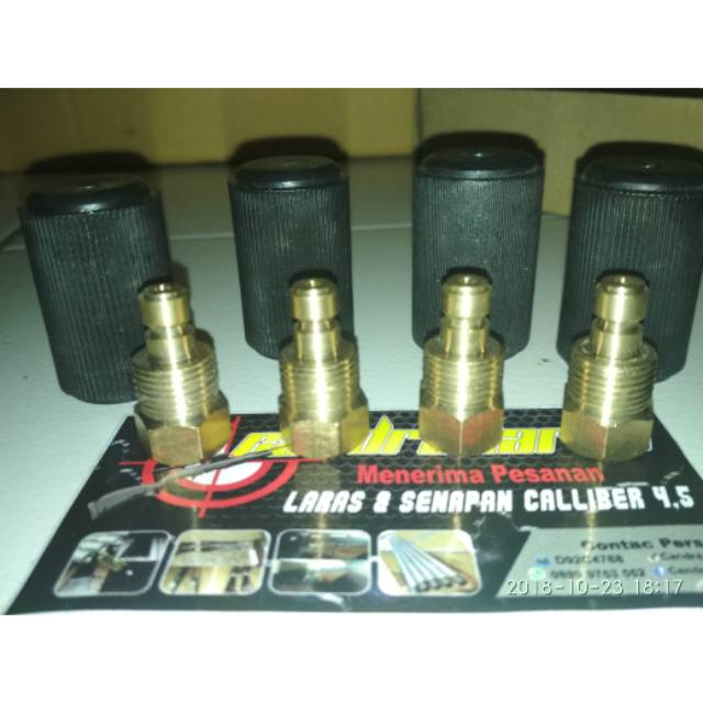 Kupler Jantan Mini pengisian pcp