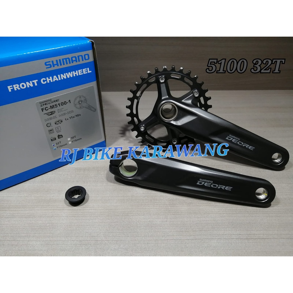 CRANK SHIMANO DEORE FC M5100-1 SINGLE 32T 170 10/11SP