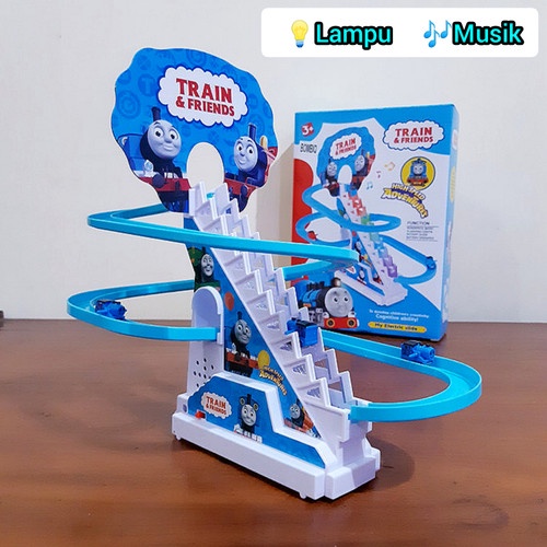 Mainan Anak  Track Racing Seluncur Pinguin - 89306B