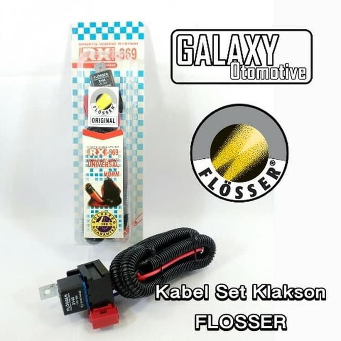 TERMURAH KABEL RELAY SET UNTUK KLAKSON RELAY BY FLOSSER ORIGINAL