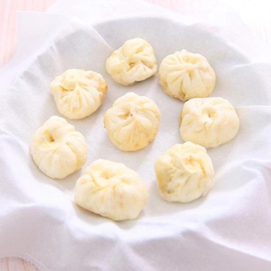 Kain Kukus Kukusan Makanan Anti Lengket Pangsit Dimsum Steam Bakpao on