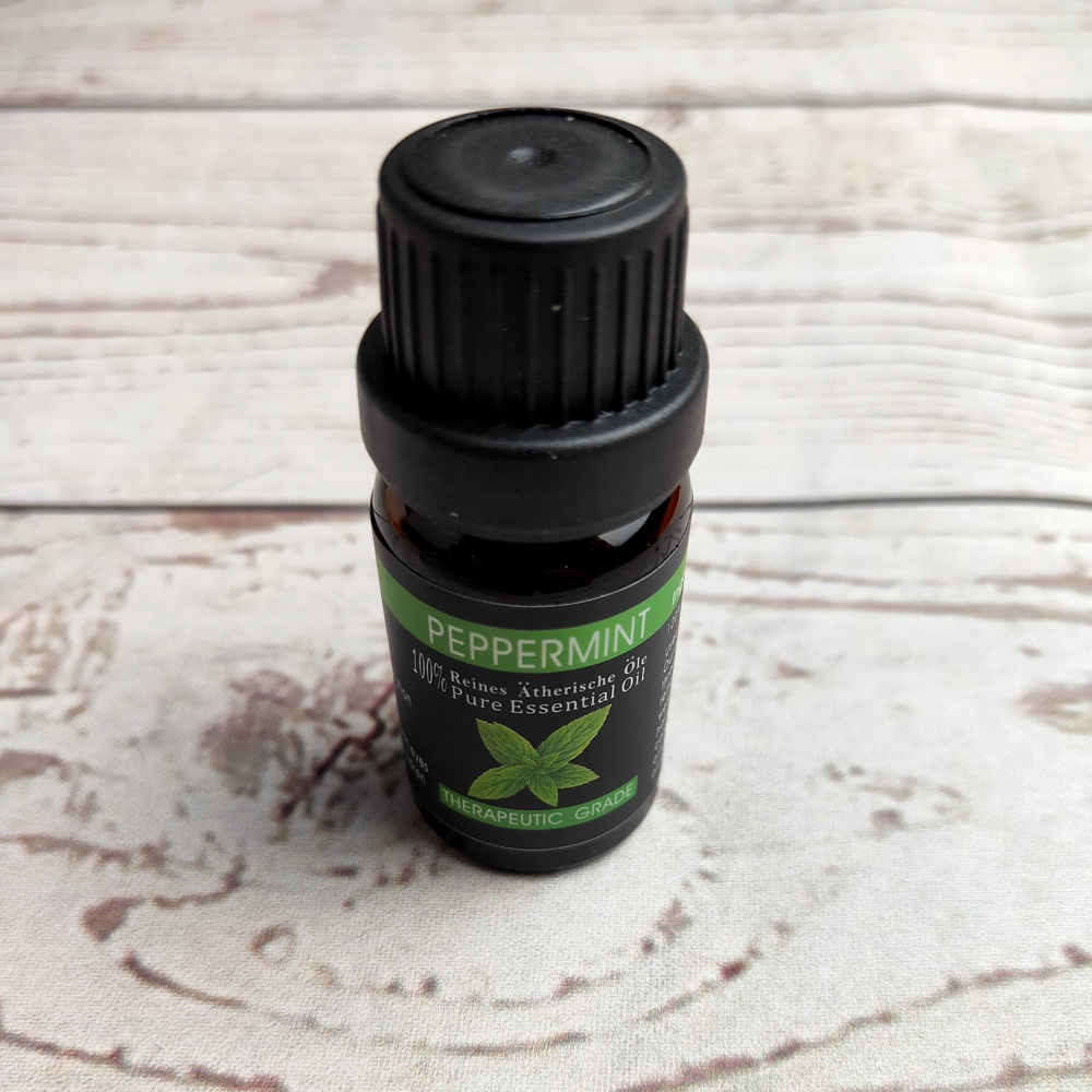 (MAINANKYU) Overview of RtopR Pure Essential Oils Minyak Aromatherapy Diffusers 10ml Pepper Mint - ZBY2101
