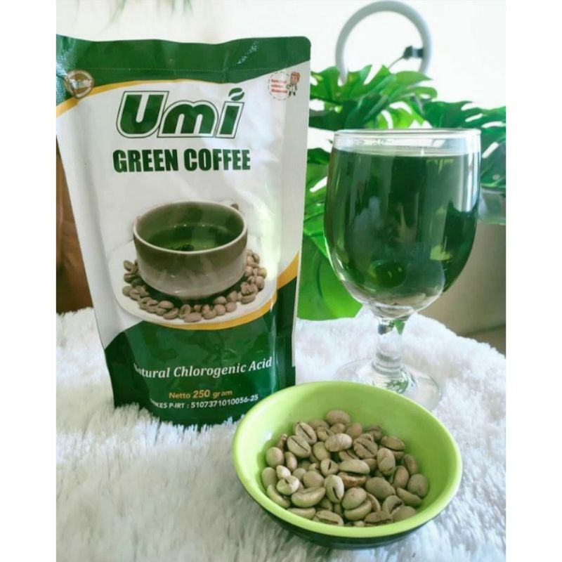 UMI GREEN COFFE PELANGSING HERBAL KOPI HIJAU