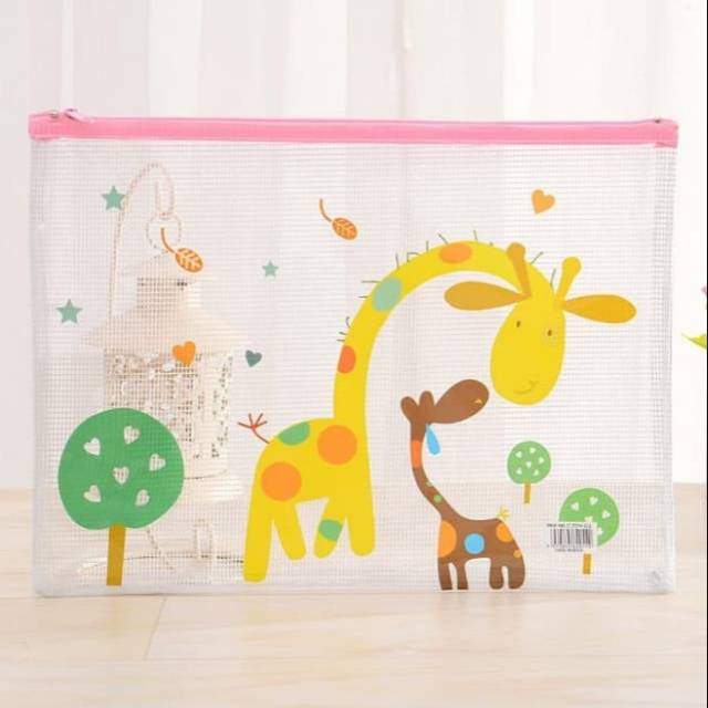 

Tempat Penyimpanan File PF17 Korean Lovely Animal PVC Transparant A5