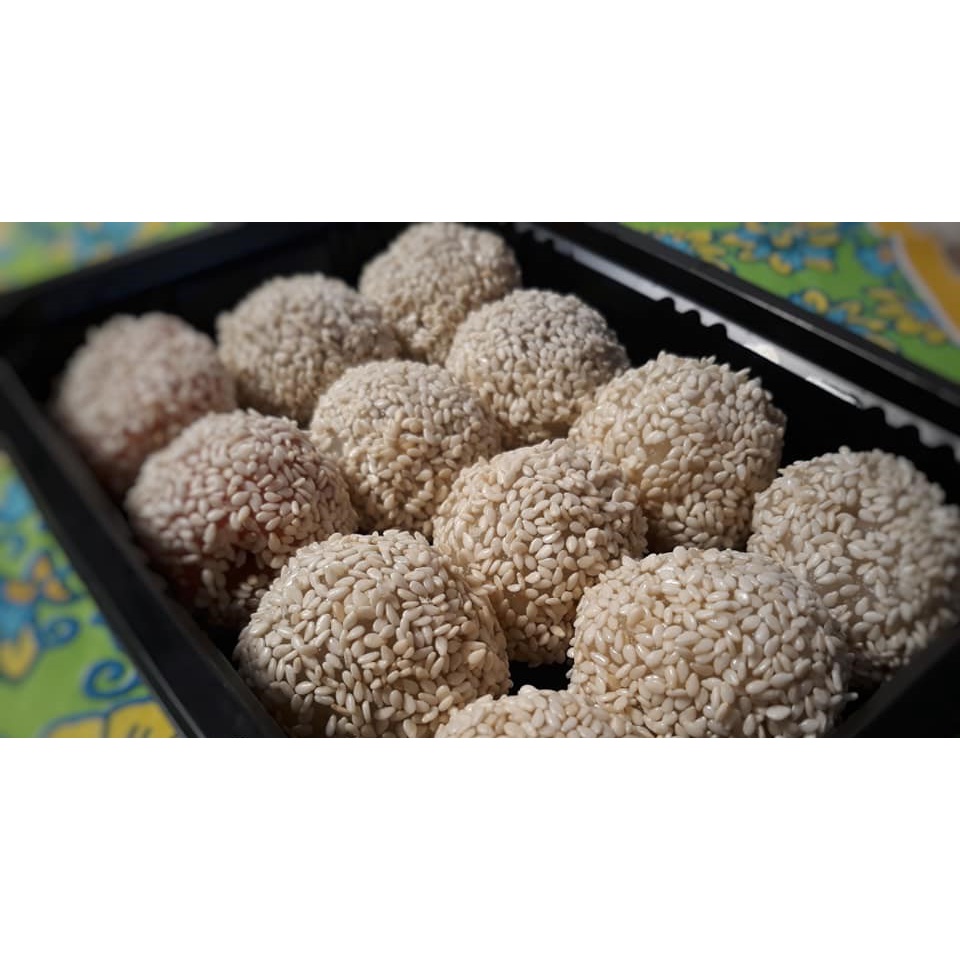 

Kue Mochi Moci Wijen Milky Lembut