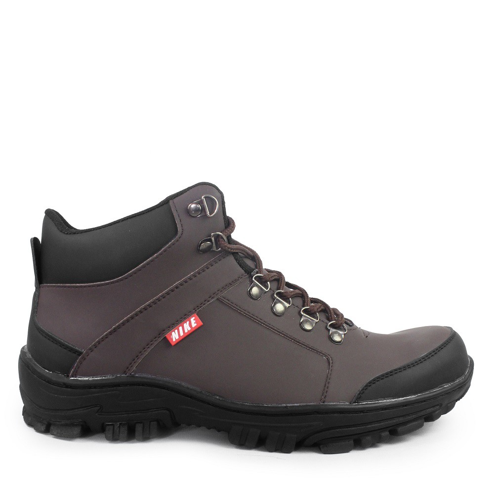 MS - Sepatu Gunung Pria Nike Amazon Boots Safety Olahraga Outdoor Hiking Bots Tracking Cowok Keren