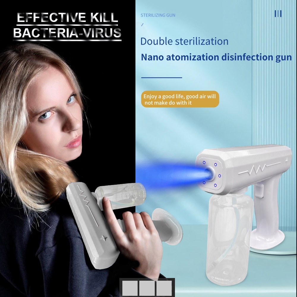 Cordless Nano Spray Gun Disinfektan Nano Alat Semprot Disenfektan Spray