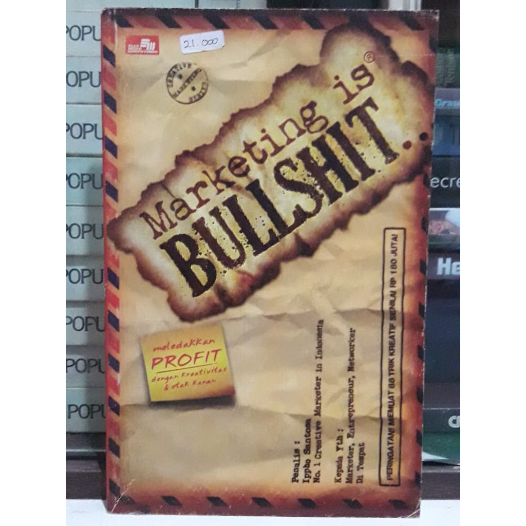 Marketing is BULLSHIT