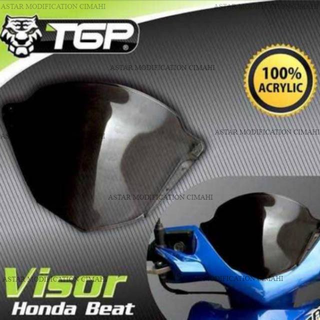 Visor beat karbu TGP visor beat lama tgP