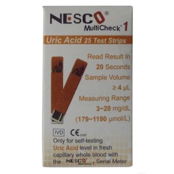 NESCO Multicheck Alat Cek Gula Darah Kolestrol Asam Urat GCU 3 in 1 Tes Dan Pemeriksaan Darah 3in1