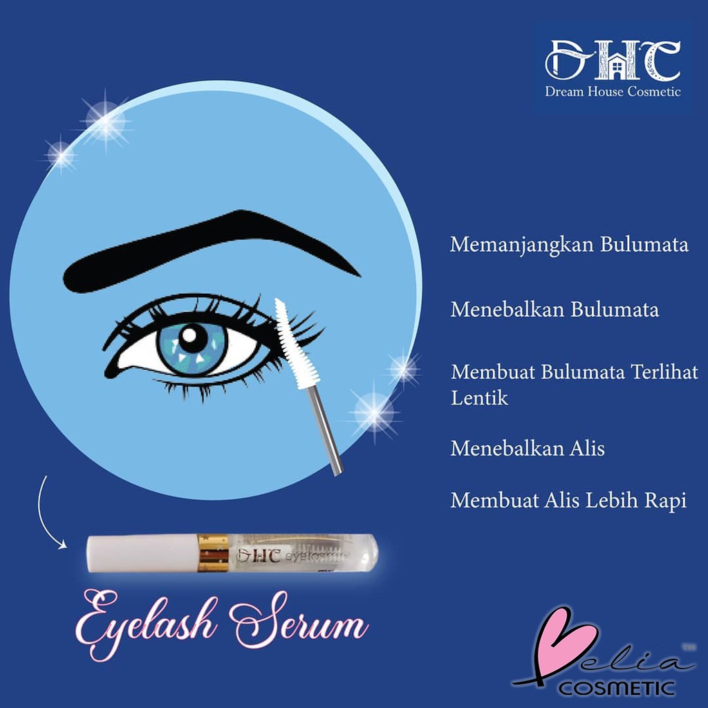 ❤ BELIA ❤ DHC Eye Lash Serum | Serum Bulu Mata 6.5ml | Show Your Beauty | SYB Eyelash Dream House