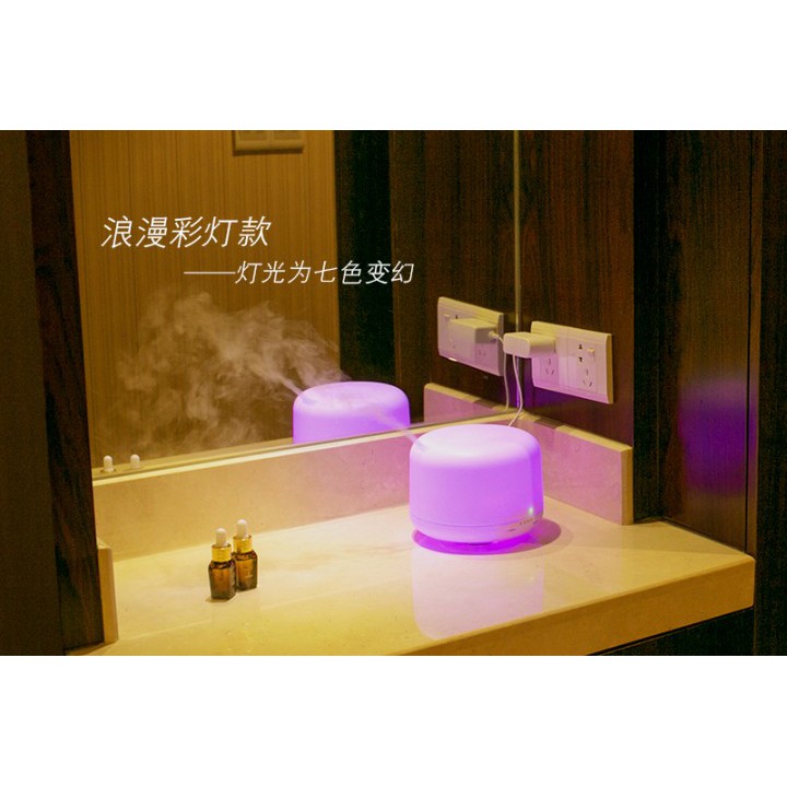 Essential Oil Aroma Diffuser Humidifier 7 LED Color Night Light 500ml