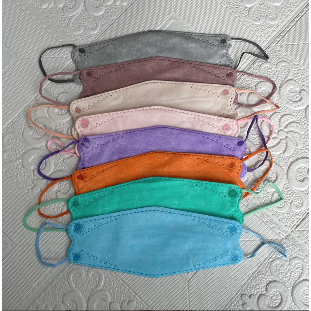 Disposable 3D Face Mask Stark / Masker KF94 Warna