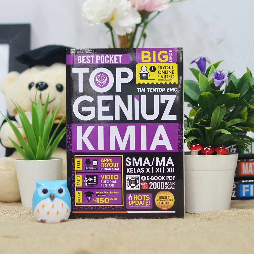 Jual Buku Bimbingan Belajar BEST POCKET TOP GENIUZ KIMIA SMA/MA ...