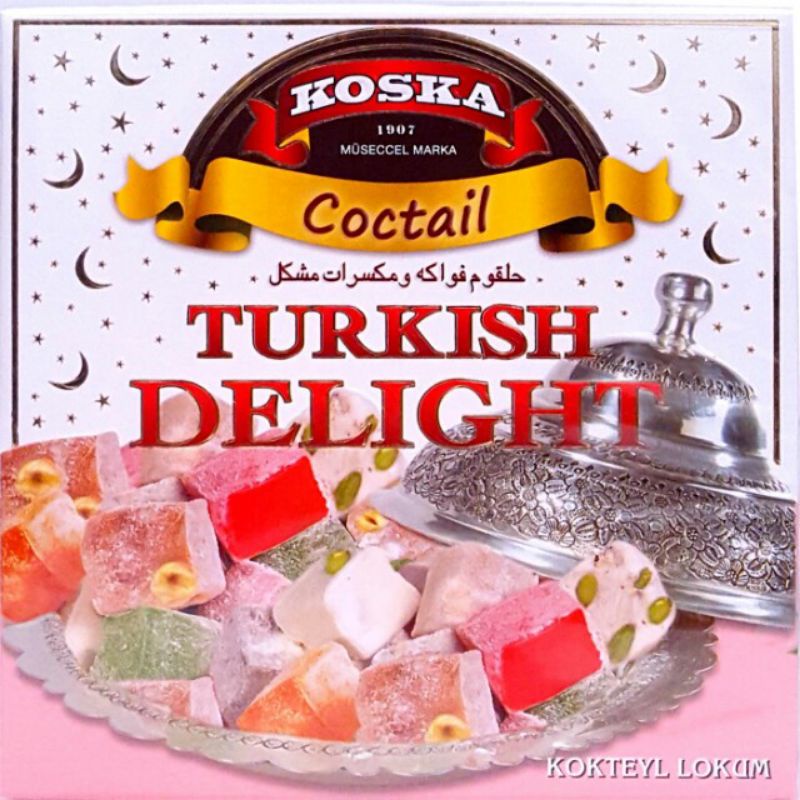 

TURKİSH DELİGHT KOSKA LOKUM ORİ FROM TURKEY